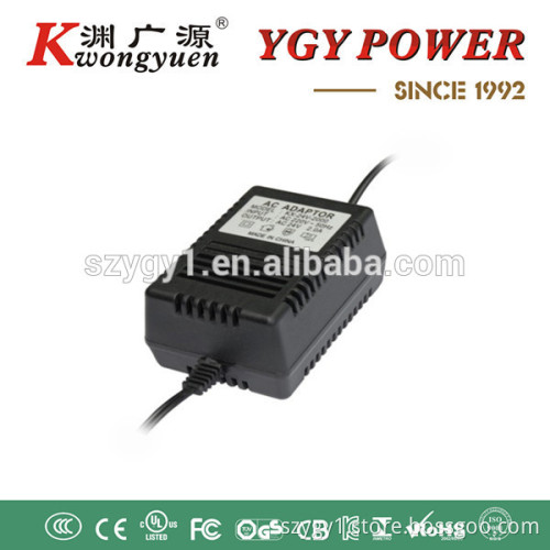 AC to AC 24v 2a Linear Power Supply for CCTV Camera with with USA plug